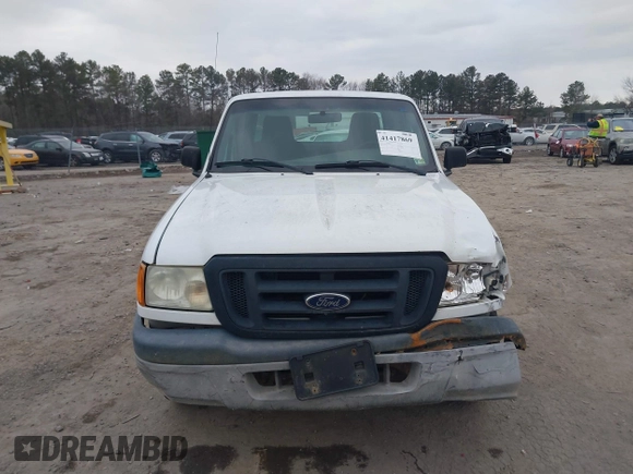 2005 Ford Ranger XL with VIN 1FTZR15E95PA54029, listed as a IAAI auction lot 41417869 with 211,193 mi miles. Bid and sale history available at carsss.com. Image 12.