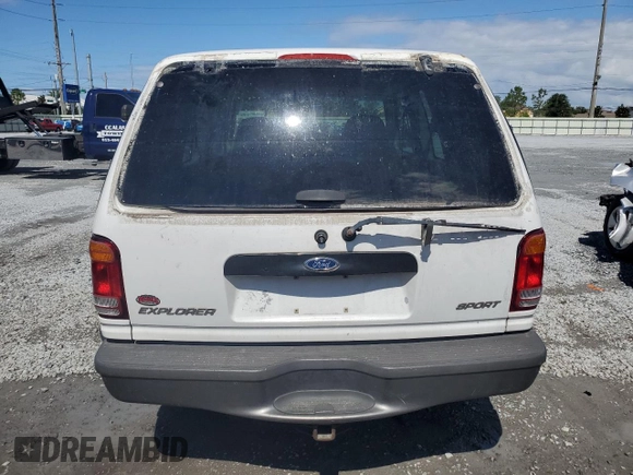1998 Ford Explorer Sport with VIN 1FMYU22X9WUC05410, listed as a Copart auction lot 56376265 with 251,401 mi miles and Salvage title. Bid and sale history available at DreamBid. Image 6.