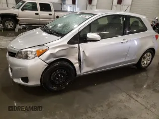 2014 Toyota Yaris L with VIN JTDJTUD3XED592921, listed as a Copart auction lot 48476475 with 140,418 mi miles and Salvage Title. Bid and sale history available at carsss.com. Image 1.
