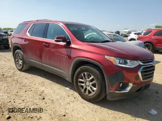 2020 Chevrolet Traverse LT Cloth with VIN 1GNERGKW8LJ288040, listed as a Copart auction lot 50026765 with 50,776 mi miles and Salvage Title. Bid and sale history available at carsss.com. Image 4.