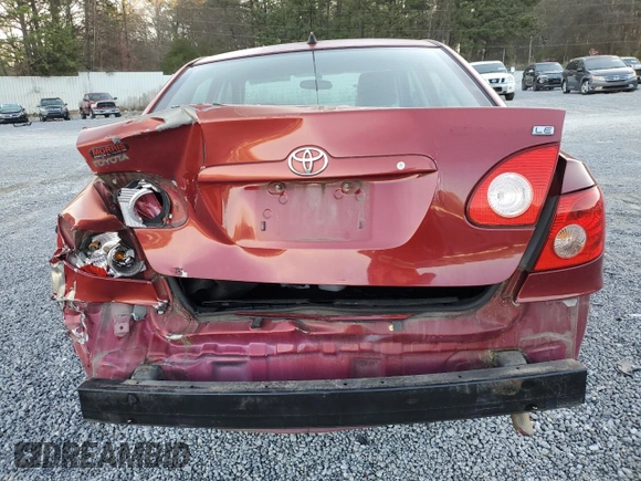 2007 Toyota Corolla CE with VIN 2T1BR32E27C742215, listed as a Copart auction lot 49608485 with 222,067 mi miles and Salvage Title. Bid and sale history available at DreamBid. Image 6.