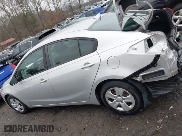 2017 Kia Forte LX with VIN 3KPFK4A71HE090673, listed as a IAAI auction lot 41504905 with 148,388 mi miles. Bid and sale history available at carsss.com. Image 15.