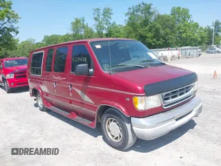 1999 Ford Econoline Cargo z VIN 1FDRE14W1XHA24974, wystawiony jako IAAI lot #42394228 z przebiegiem 138 473 mil mil oraz . Historia ofert i sprzedaży dostępna na DreamBid. Obrazek 1.