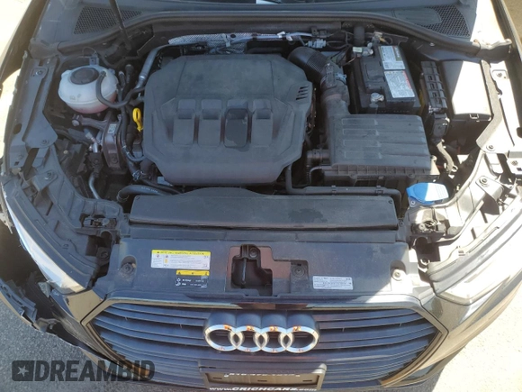 2020 Audi A3 Sedan Premium with VIN WAUAUGFFXLA098009, listed as a Copart auction lot 53214794 with 49,953 mi miles and Salvage Title. Bid and sale history available at carsss.com. Image 12.
