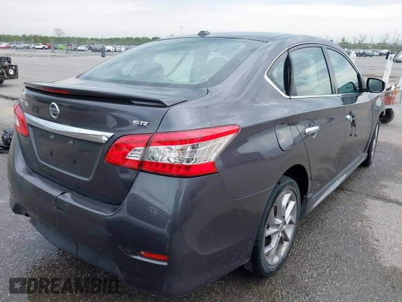 2015 Nissan Sentra SR with VIN 3N1AB7AP5FY365875, listed as a IAAI auction lot 41889207 with Not Provided miles and . Bid and sale history available at DreamBid. Image 4.
