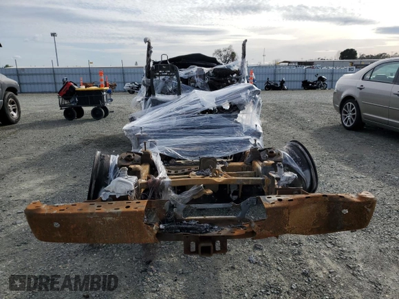 2023 Ford F-150 Lightning Pro with VIN 1FT6W1EV1PWG00813, listed as a Copart auction lot 44388625 with Not provided miles and Non repairable. Bid and sale history available at DreamBid. Image 6.