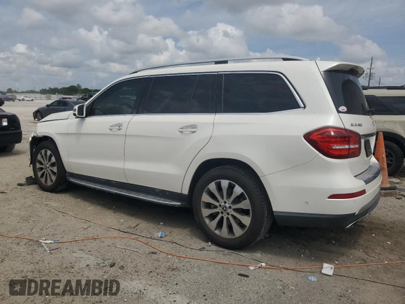 2018 Mercedes-Benz GLS 450 with VIN 4JGDF6EE1JB004454, listed as a Copart auction lot 54154265 with 63,908 mi miles and Salvage Title. Bid and sale history available at DreamBid. Image 2.