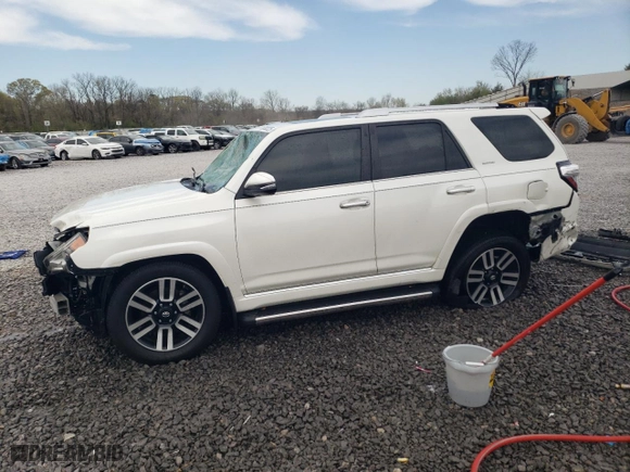 2018 Toyota 4Runner SR5 with VIN JTEZU5JR6J5186133, listed as a Copart auction lot 50382225 with 166,115 mi miles and Salvage Title. Bid and sale history available at carsss.com. Image 1.