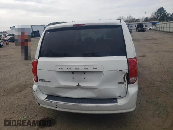 2014 Dodge Grand Caravan SE with VIN 2C4RDGBGXER244637, listed as a Copart auction lot 47122995 with 322,508 mi miles and Salvage Title. Bid and sale history available at DreamBid. Image 6.