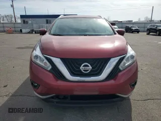 2017 Nissan Murano SL z VIN 5N1AZ2MH1HN130305, wystawiony jako Copart lot #48958775 z przebiegiem 99 395 mil mil oraz Szkoda całkowita • Salvage title. Historia ofert i sprzedaży dostępna na DreamBid. Obrazek 5.
