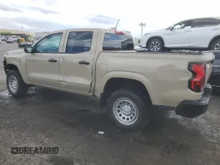 2024 Chevrolet Colorado 2WD Work Truck with VIN 1GCGSBEC7R1134986, listed as a Copart auction lot 55029465 with 14,384 mi miles and Clean Title. Bid and sale history available at DreamBid. Image 2.