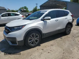 2021 Honda CR-V EX-L with VIN 5J6RW1H87ML007953, listed as a Copart auction lot 51735475 with 43,150 mi miles and Salvage Title. Bid and sale history available at carsss.com. Image 1.