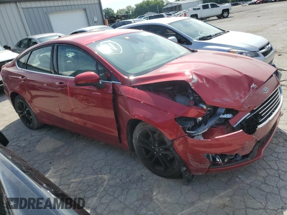 2020 Ford Fusion SE z VIN 3FA6P0HD3LR122424, wystawiony jako Copart lot #58169185 z przebiegiem 110 882 mil mil oraz Szkoda całkowita • Salvage title. Historia ofert i sprzedaży dostępna na DreamBid. Obrazek 4.