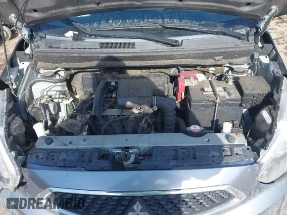 2019 Mitsubishi Mirage ES z VIN ML32A3HJ9KH012935, wystawiony jako IAAI lot #41527398 z przebiegiem 82 413 mil mil oraz . Historia ofert i sprzedaży dostępna na DreamBid. Obrazek 10.