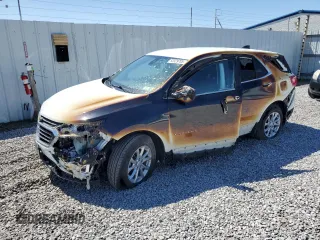 2020 Chevrolet Equinox LT with VIN 3GNAXUEV4LS541858, listed as a Copart auction lot 53329705 with 50,785 mi miles and Salvage Title. Bid and sale history available at DreamBid. Image 1.