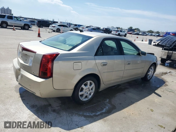 2007 Cadillac CTS with VIN 1G6DP577570140684, listed as a Copart auction lot 69091904 with 106,586 mi miles and Salvage Title. Bid and sale history available at carsss.com. Image 3.