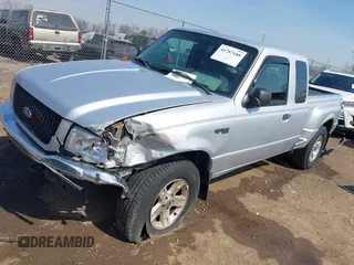2002 Ford Ranger XL Fleet with VIN 1FTZR45E12PB64098, listed as a IAAI auction lot 41787188 with 151,053 mi miles. Bid and sale history available at carsss.com. Image 18.