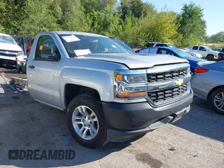 2016 Chevrolet Silverado 1500 Work Truck with VIN 1GCNCNEH4GZ220868, listed as a IAAI auction lot 37649227 with 1 mi miles. Bid and sale history available at carsss.com. Image 1.