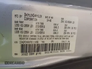 2007 Dodge Grand Caravan SE with VIN 1D4GP24R07B111096, listed as a IAAI auction lot 42523469 with 162,640 mi miles and . Bid and sale history available at DreamBid. Image 9.