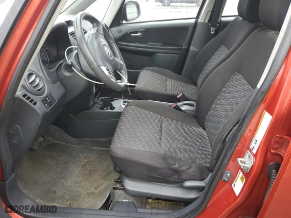 2008 Suzuki SX4 with VIN JS2YB417985105091, listed as a Copart auction lot 83983664 with 143,455 mi miles and Salvage Title. Bid and sale history available at carsss.com. Image 7.