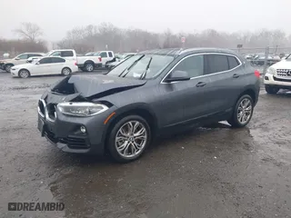 2019 BMW X2 xDrive28i with VIN WBXYJ5C56K5N71179, listed as a IAAI auction lot 41566845 with 43,843 mi miles. Bid and sale history available at carsss.com. Image 2.