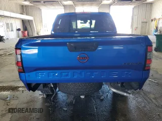 2024 Nissan Frontier SV with VIN 1N6ED1EK5RN620446, listed as a Copart auction lot 57661665 with 6,270 mi miles and Salvage title. Bid and sale history available at DreamBid. Image 6.