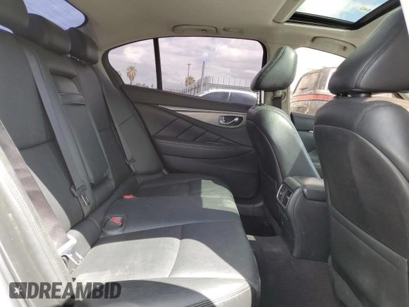 2015 Infiniti Q50 Premium z VIN JN1BV7AP6FM346086, wystawiony jako Copart lot #56973025 z przebiegiem 97 463 mil mil oraz Szkoda całkowita • Salvage title. Historia ofert i sprzedaży dostępna na DreamBid. Obrazek 10.