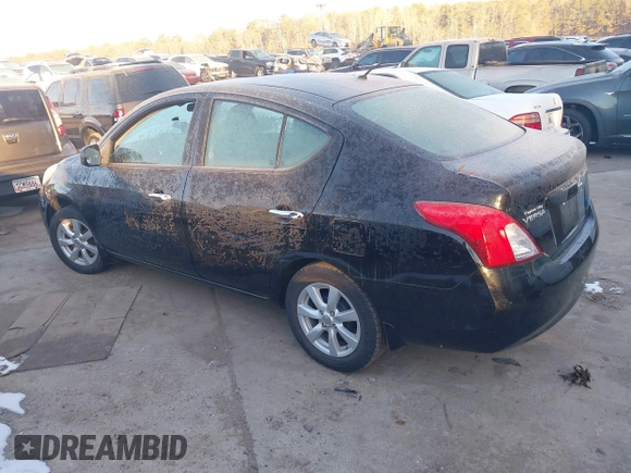 2012 Nissan Versa SV with VIN 3N1CN7AP1CL848451, listed as a IAAI auction lot 41390121 with 54,694 mi miles. Bid and sale history available at carsss.com. Image 3.