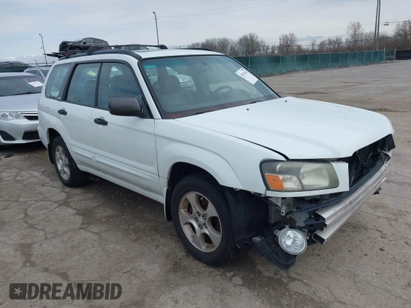 2003 Subaru Forester XS with VIN JF1SG65683H731243, listed as a IAAI auction lot 41951681 with 152,322 mi miles. Bid and sale history available at carsss.com. Image 1.