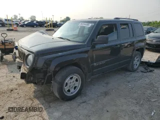 2013 Jeep Patriot Sport with VIN 1C4NJPBA6DD169892, listed as a Copart auction lot 59204495 with 137,532 mi miles and Salvage title. Bid and sale history available at DreamBid. Image 1.