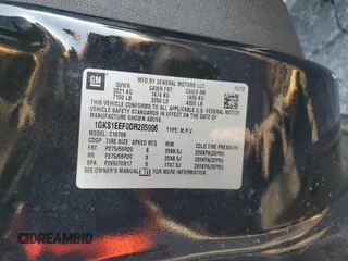 2013 GMC Yukon Denali with VIN 1GKS1EEF0DR205906, listed as a Copart auction lot 87969385 with 128,283 mi miles and Salvage Title. Bid and sale history available at carsss.com. Image 13.