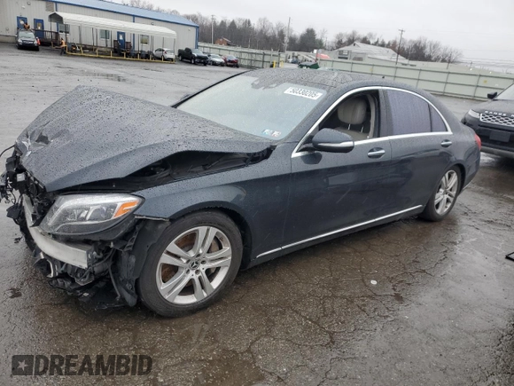 2017 Mercedes-Benz S 550 with VIN WDDUG8FB3HA327735, listed as a Copart auction lot 50330205 with 74,354 mi miles and Salvage Title. Bid and sale history available at carsss.com. Image 1.