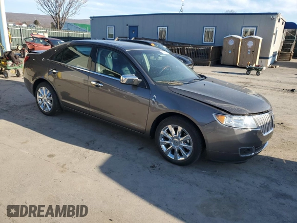 2012 Lincoln MKZ with VIN 3LNHL2JC9CR812993, listed as a Copart auction lot 48287555 with 24,867 mi miles and Salvage Title. Bid and sale history available at carsss.com. Image 4.