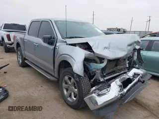 2023 Ford F-150 XL with VIN 1FTFW1E51PKF98102, listed as a IAAI auction lot 41594097 with 33,300 mi miles. Bid and sale history available at carsss.com. Image 1.
