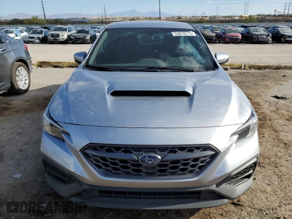 2023 Subaru WRX с VIN JF1VBAA67P9806969, выставлен на аукционе Copart как лот 53870775 с пробегом 23 771 миль миль и Списание • Salvage title. История ставок и продаж доступна на DreamBid. Изображение 5.