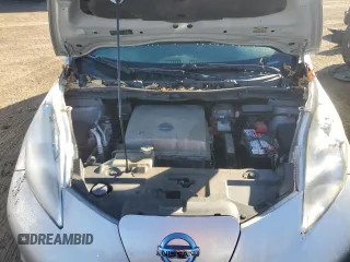 2013 Nissan LEAF SV with VIN 1N4AZ0CP5DC423640, listed as a Copart auction lot 80779174 with 106,221 mi miles and Salvage Title. Bid and sale history available at DreamBid. Image 11.