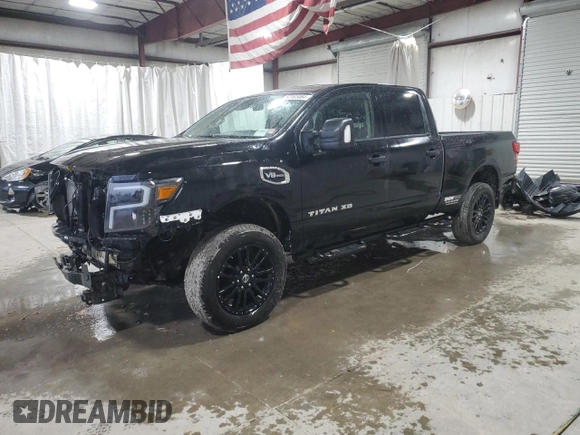 2023 Nissan Titan Pro-4X z VIN 1N6AA1FB4PN109300, wystawiony jako Copart lot #82003064 z przebiegiem 15 897 mil mil oraz Szkoda całkowita • Salvage title. Historia ofert i sprzedaży dostępna na DreamBid. Obrazek 1.