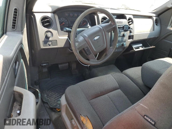2009 Ford F-150 XL with VIN 1FTRF12W29KC15121, listed as a Copart auction lot 55488075 with 154,946 mi miles and Clean Title. Bid and sale history available at carsss.com. Image 8.