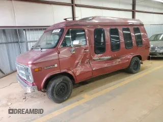 1984 GMC Van z VIN 1GTEG25H4E7502536, wystawiony jako Copart lot #47927325 z przebiegiem 221 722 mil mil oraz Szkody całkowita. Historia ofert i sprzedaży dostępna na DreamBid. Obrazek 1.