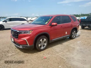 2023 Honda Pilot EX-L z VIN 5FNYG1H57PB019242, wystawiony jako Copart lot #59748045 z przebiegiem 23 270 mil mil oraz Szkoda całkowita • Salvage title. Historia ofert i sprzedaży dostępna na DreamBid. Obrazek 1.