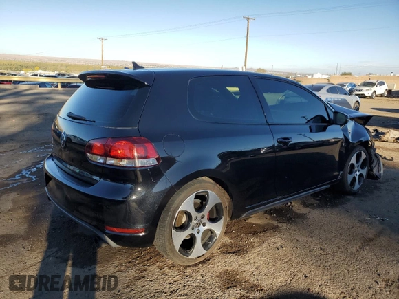 2011 Volkswagen GTI w/Sunroof with VIN WVWEV7AJXBW135753, listed as a Copart auction lot 78199164 with 165,357 mi miles and Salvage Title. Bid and sale history available at carsss.com. Image 3.