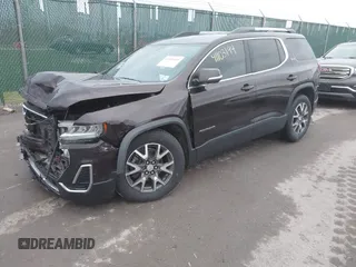2021 GMC Acadia SLE with VIN 1GKKNRL48MZ109468, listed as a IAAI auction lot 41103194 with 70,743 mi miles. Bid and sale history available at carsss.com. Image 2.