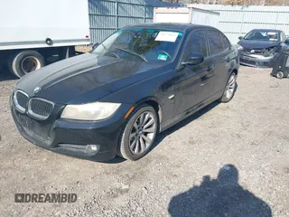 2011 BMW 3 Series 328i with VIN WBAPH5G50BNM83160, listed as a IAAI auction lot 41654019 with 111,596 mi miles. Bid and sale history available at carsss.com. Image 2.
