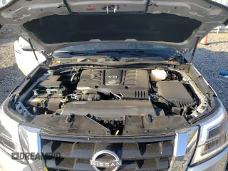 2023 Nissan Armada SV with VIN JN8AY2AC4P9181843, listed as a Copart auction lot 74783654 with 24,083 mi miles and Salvage Title. Bid and sale history available at carsss.com. Image 12.