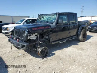 2022 Jeep Gladiator Rubicon с VIN 1C6JJTBG9NL179777, выставлен на аукционе Copart как лот 78775984 с пробегом 45 981 миль миль и Списание • Salvage title. История ставок и продаж доступна на DreamBid. Изображение 1.