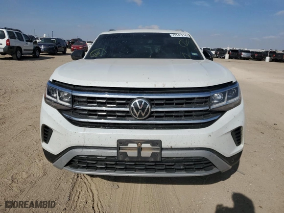 2021 Volkswagen Atlas Cross Sport 3.6L V6 SEL with VIN 1V2BE2CA1MC232023, listed as a Copart auction lot 79141214 with 56,579 mi miles and Salvage Title. Bid and sale history available at carsss.com. Image 5.