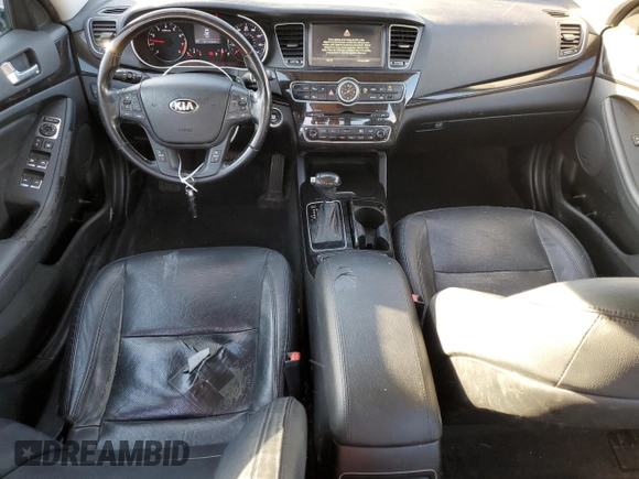 2014 Kia Cadenza Premium with VIN KNALN4D74E5145708, listed as a Copart auction lot 83370854 with 246,354 mi miles and Clean Title. Bid and sale history available at carsss.com. Image 8.