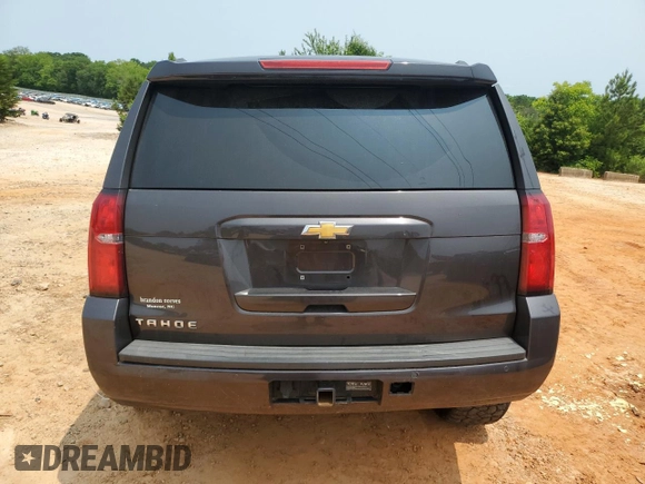 2015 Chevrolet Tahoe LT with VIN 1GNSCBKC0FR640692, listed as a Copart auction lot 59383635 with Not provided miles and Salvage title. Bid and sale history available at DreamBid. Image 6.