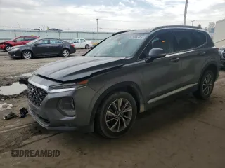 2019 Hyundai Santa Fe Limited with VIN 5NMS5CAD6KH018163, listed as a Copart auction lot 50663845 with 66,452 mi miles and Salvage Title. Bid and sale history available at carsss.com. Image 1.