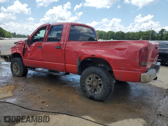 2005 Dodge 2500 SLT with VIN 3D7KS28C75G858376, listed as a Copart auction lot 61178125 with 326,238 mi miles and Salvage title. Bid and sale history available at DreamBid. Image 2.